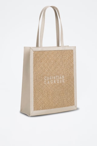 Leren Shopper Terana - Ecru