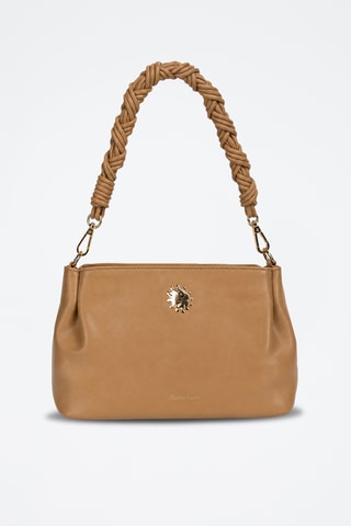 Leren Trendy Handtas Calisson - Camel