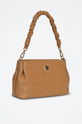 Leren Trendy Handtas Calisson - Camel