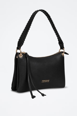 Leren Trendy Handtas Virelia - Zwart