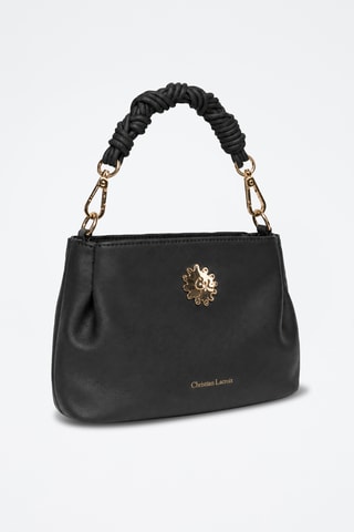 Leren Trendy Handtas Calisson - Zwart