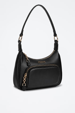 Leren Trendy Handtas Mistraline - Zwart
