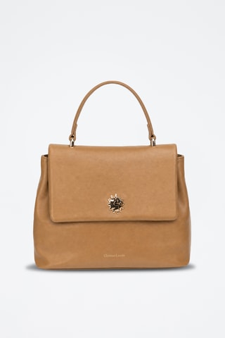 Leren Handtas Calisson - Camel