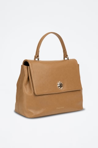 Leren Handtas Calisson - Camel