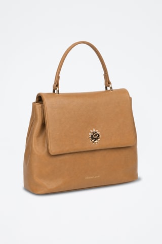 Leren Handtas Calisson - Camel