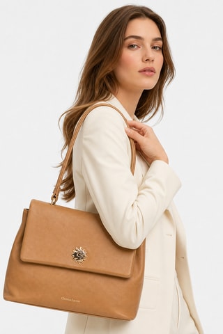 Leren Handtas Calisson - Camel