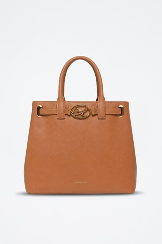Leren Handtas Rocaille - Bruin