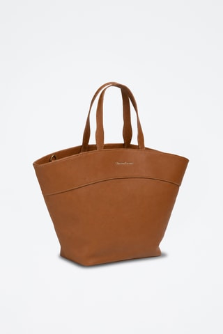 Leren Shopper Mielys - Bruin