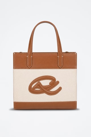 Leren Shopper Caliza - Bruin