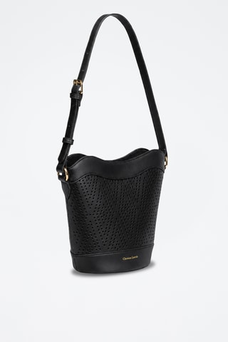 Leren Trendy Handtas Nebula - Zwart