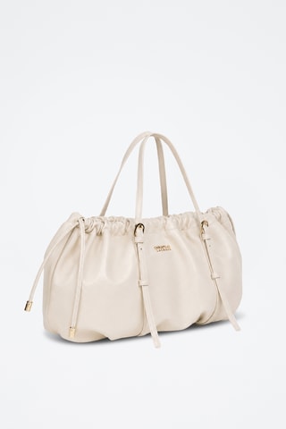 Leren Handtas Ciselia - Ecru