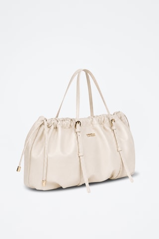 Leren Handtas Ciselia - Ecru