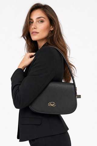 Leren Handtas Sirocco - Zwart