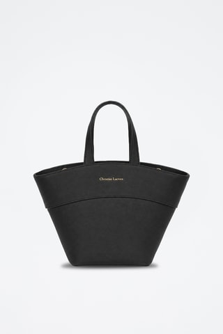 Leren Shopper Mielys - Zwart
