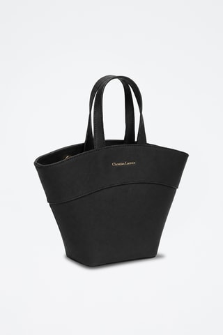 Leren Shopper Mielys - Zwart