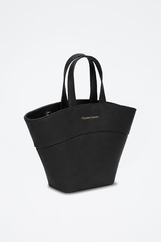 Leren Shopper Mielys - Zwart