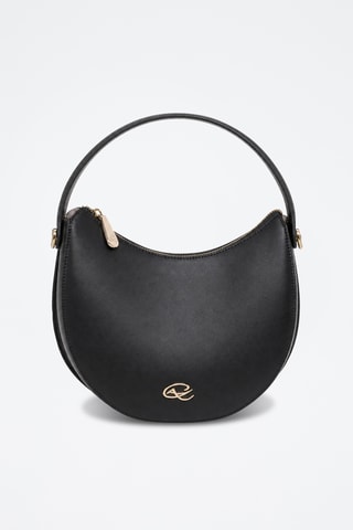 Leren Trendy Handtas Sirocco - Zwart