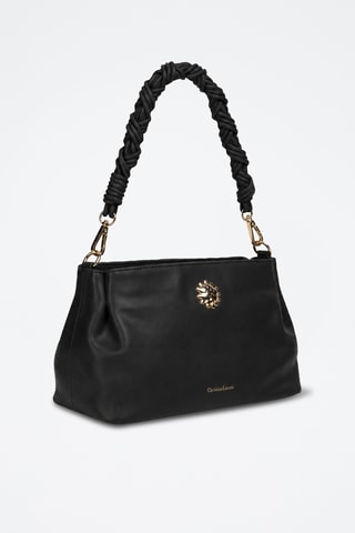 Leren Trendy Handtas Calisson - Zwart
