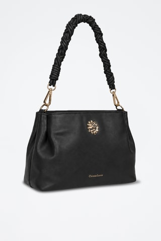 Leren Trendy Handtas Calisson - Zwart