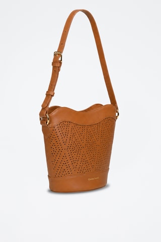 Leren Trendy Handtas Nebula - Bruin