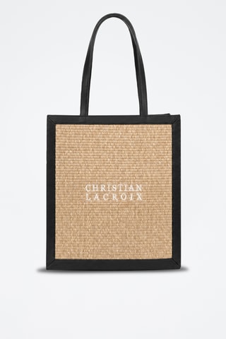 Leren Shopper Terana - Zwart