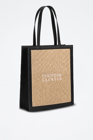 Leren Shopper Terana - Zwart