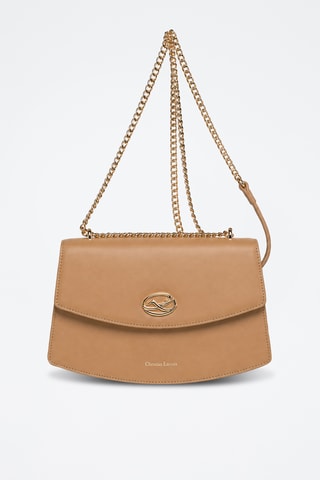 Leren Schoudertas Aubanel - Camel