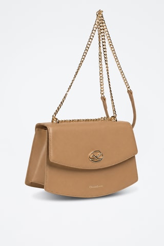 Leren Schoudertas Aubanel - Camel