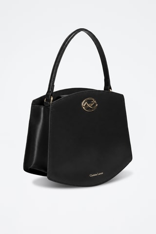 Leren Trendy Handtas Aubanel - Zwart