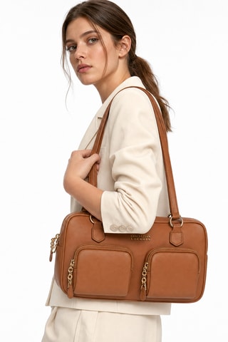 Leren Handtas Mistraline - Bruin