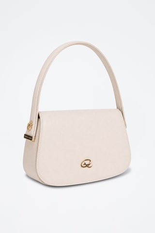 Leren Handtas Sirocco - Ecru