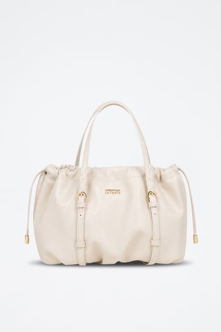Leren Handtas Ciselia - Ecru