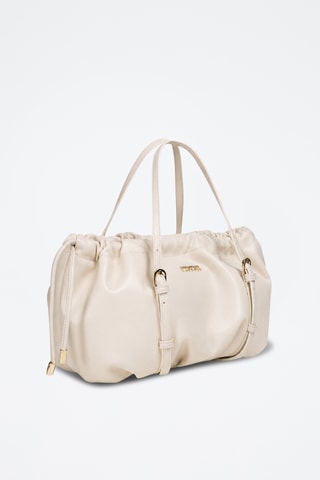 Leren Handtas Ciselia - Ecru