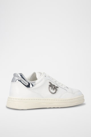 Zapatillas de piel - Blanco