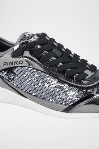 Zapatillas con brillo - Gris