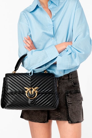 Bolso de piel - Negro