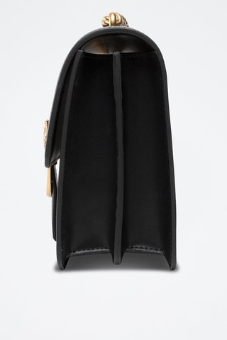 Bandolera de piel Love Classic Icon - Negro