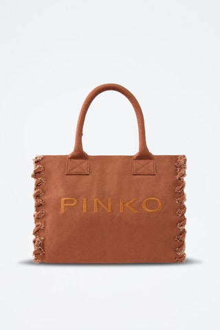 Bolso de piel ovina - Marrón