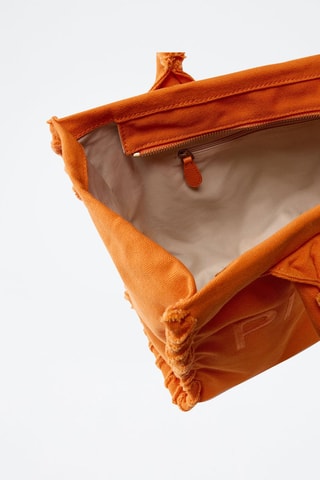 Bolso de piel ovina - Naranja
