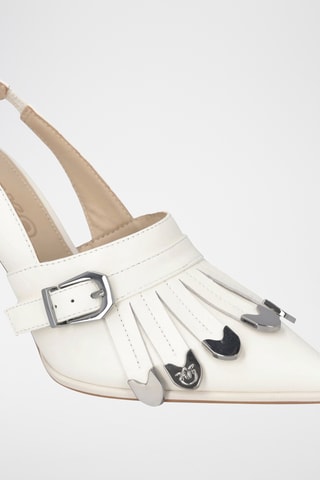Zapatos de piel de tacón Lady 04 - Beige