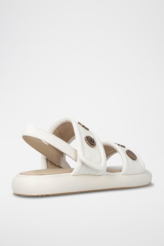 Sandalias de piel Fiona 01 - Beige