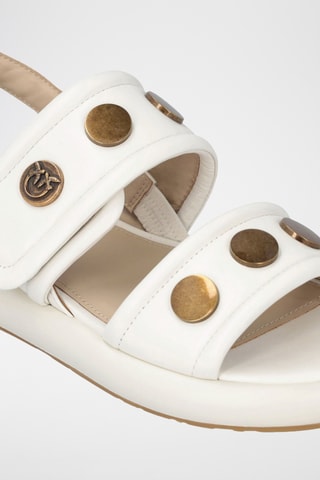 Sandalias de piel Fiona 01 - Beige