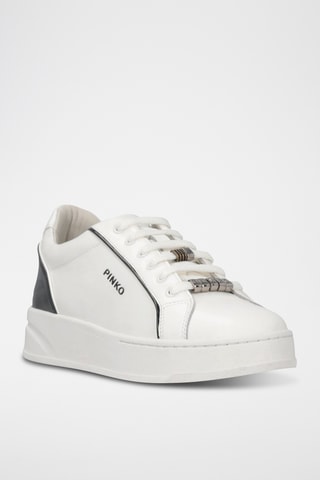 Zapatillas de piel Iris 01 - Beige