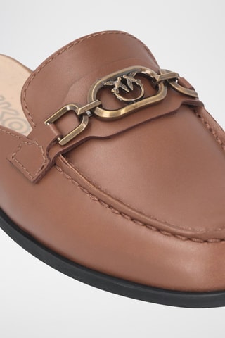 Sandalias de piel Naty 09 - Marrón