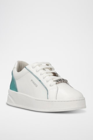 Zapatillas de piel Iris 01 - Beige