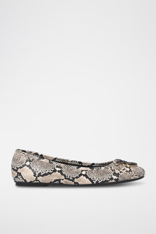 Bailarinas de piel Max 03 - Gris