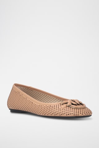 Bailarinas de piel caprina Max 11 - Rojo