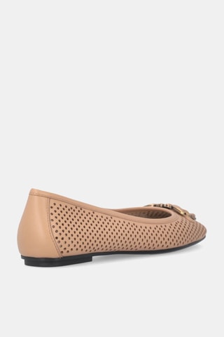Bailarinas de piel caprina Max 11 - Rojo