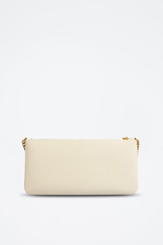 Bolso de mano de piel - Blanco