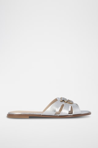 Sandalias de piel Bowy 04 - Plateado